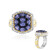 Tanzanite Silver Ring (Gems en Vogue)