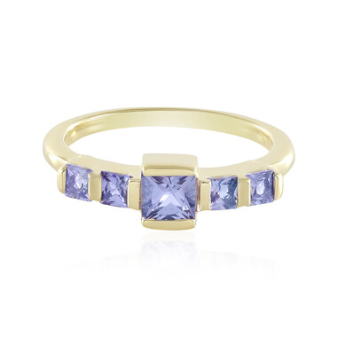 Anillo en plata con Tanzanita