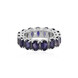 Bague en argent et Iolite