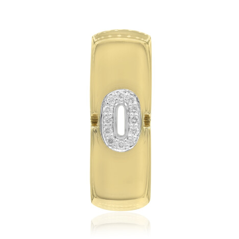 Ciondolo in argento con Diamante I1 (G) (Annette)