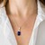 18K AAA Tanzanite Gold Necklace (CIRARI)