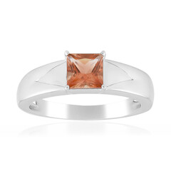 Zilveren ring met een Oregon zonnesteen