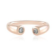 Himmelblauer I2 Brillant-Goldring (KM by Juwelo)