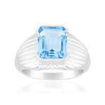 Anello in argento con Topazio Marambaia (de Melo)