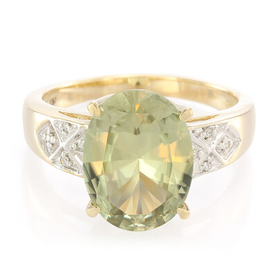 Bague en or et Zultanite