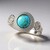 Anello in argento con Turchese (dagen)