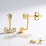 Orecchini in argento con Zircone