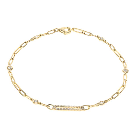 Bracelet en or et Diamant SI1 (H) (CIRARI)