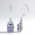 Orecchini in oro con Tanzanite (non riscaldata) (CIRARI)