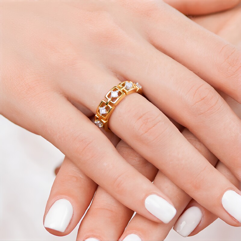 SI1 (G) Brillant-Goldring (Annette)