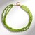 Collana in argento con Peridoto