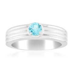 Zilveren ring met een Blauwe apatiet