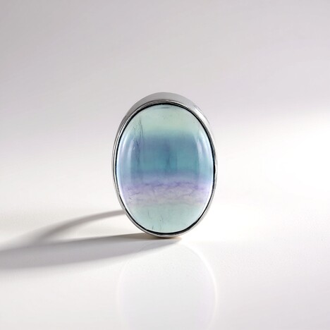 Ciondolo in argento con Fluorite (MONOSONO COLLECTION)