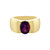 Sibirischer Amethyst-Silberring