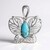 Pendentif en argent et Turquoise (dagen)