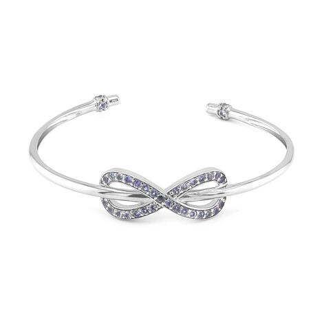 Tansanit-Silberarmreif