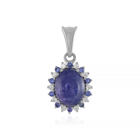 Tanzanite Silver Pendant