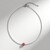 Collana in argento con Rodocrosite