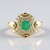 Anello in oro con Smeraldo Zambia (de Melo)