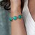 Kingman Blue Mojave Turquoise Silver Bracelet (Jones Lee)