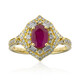 Bague en or et Rubis du Mozambique (CIRARI)