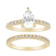 White Topaz Silver Ring