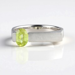 Anello in argento con Sfene (de Melo Essence)