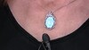 Pendentif en argent et Larimar
