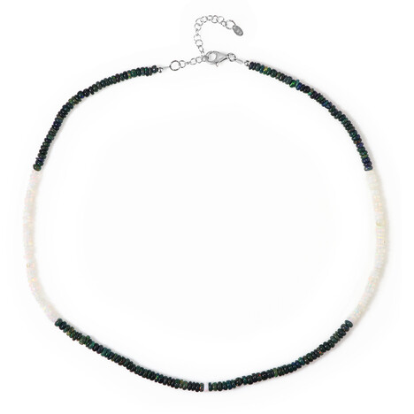 Collar en plata con Ópalo de Mezezo
