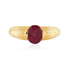 Madagascar Ruby Silver Ring (de Melo Essence)