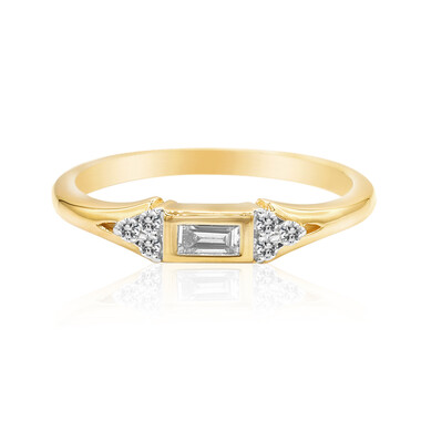 SI1 (G) Diamant-Goldring (Annette)