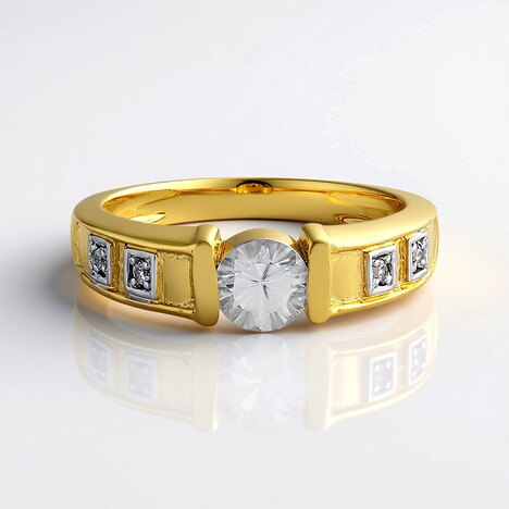 Anello in argento con Zircone