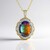 Collana in argento con Ammolite (Gems en Vogue)