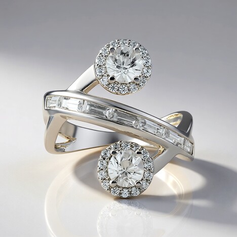 Anello in argento con Zircone (de Melo Essence)