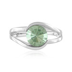 Grüner Fluorit-Silberring