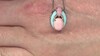 Zilveren hanger met een roze opaal (de Melo Essence)