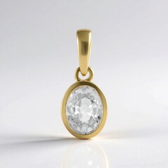 Ciondolo in oro con Zircone