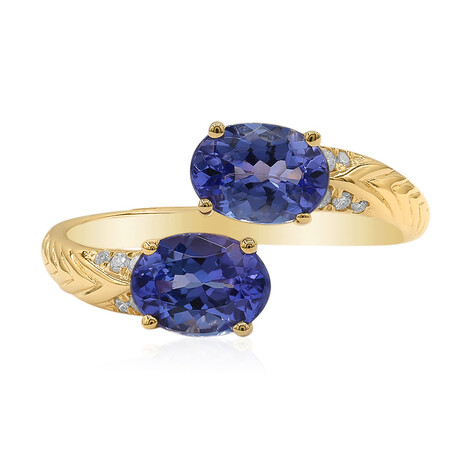 Bague en or et Tanzanite AAA (CIRARI)
