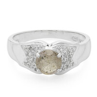 Bague en argent et Spectrolite