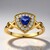 Anello in argento con Tanzanite