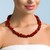 Collar en plata con Jaspe rojo