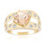 Gouden ring met een Marropino Morganiet (de Melo Gold)