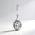 Ciondolo in argento con Petalite