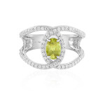 Zilveren ring met een Sfeen