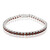 Granat-Silberarmband
