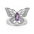Amethyst-Silberring