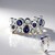 Anello in argento con Iolite