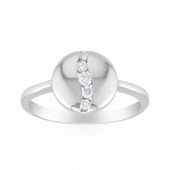 9K SI1 (G) Diamond Gold Ring