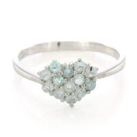 Paraiba Tourmaline Silver Ring