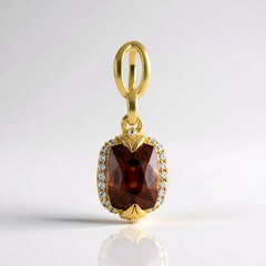 Ciondolo in argento con Zircone Tramonto (Adela Silber)